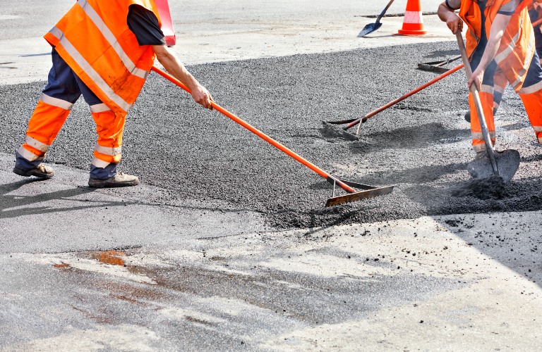 road workers' working group updates part of the road