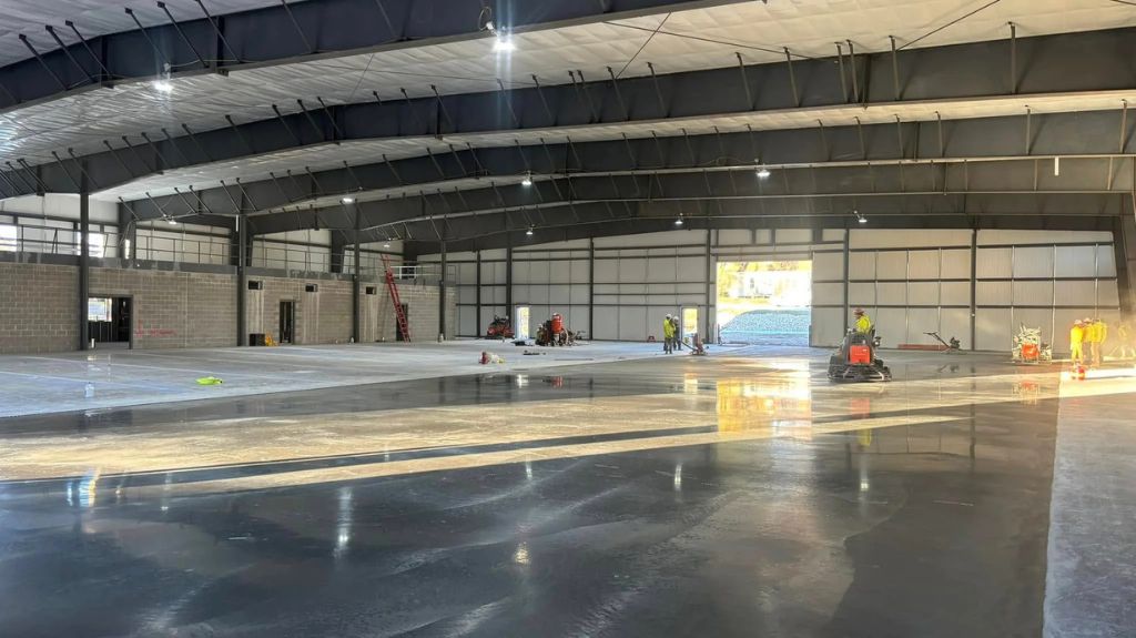 Commercial Building with Concrete Foundation by Potrykus Construction